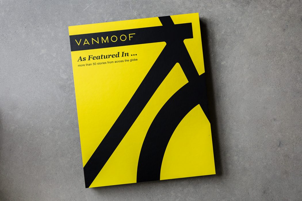 VANMOOF book cover design